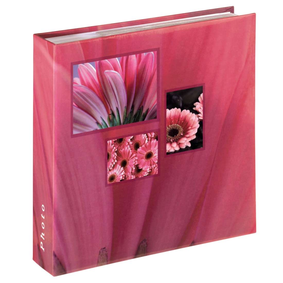 HAMA Memo-Album Singo, für 200 Fotos im Format 10x15 cm, Pink