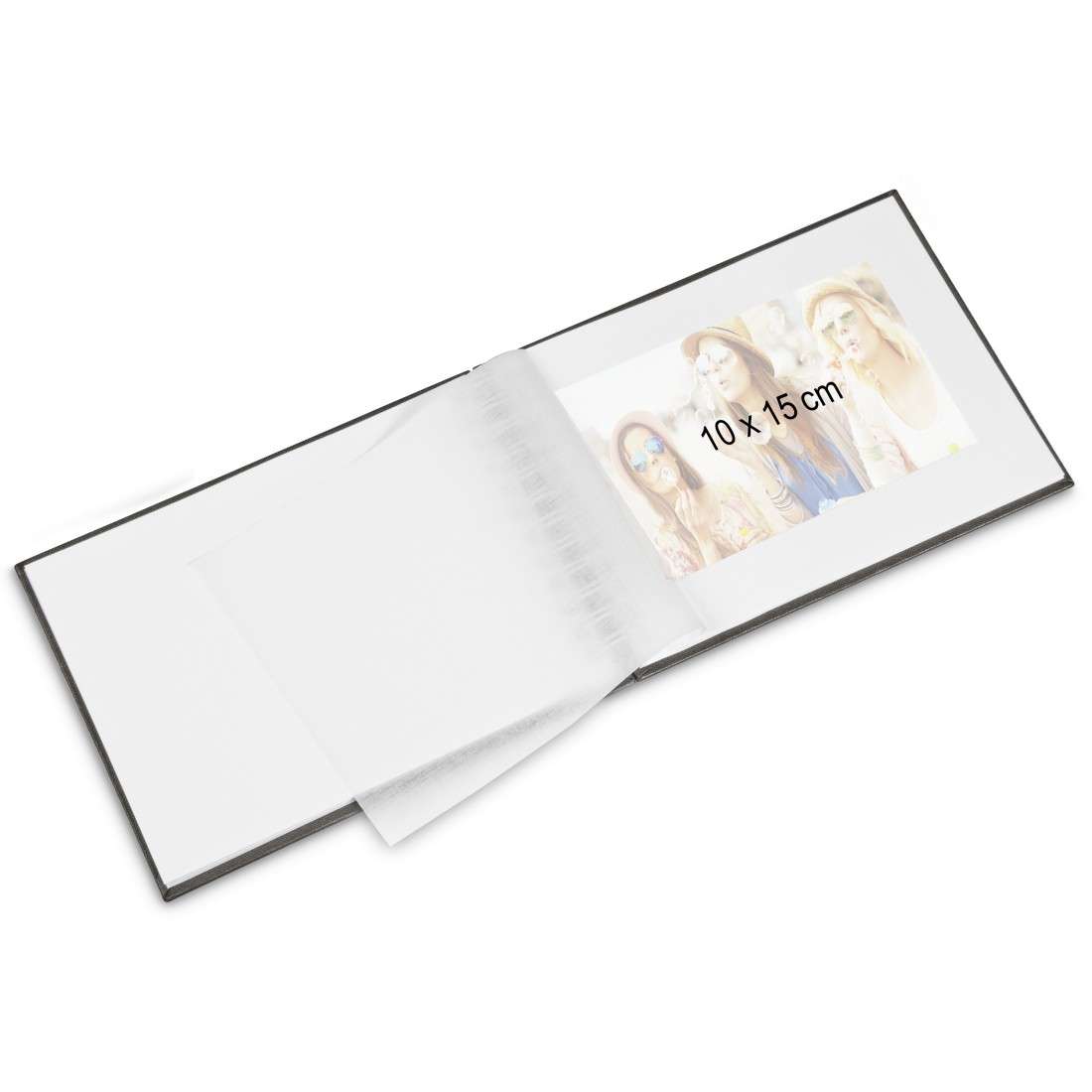Spiral-Album Fine Art, 24x17 cm, 50 weiße Seiten, Bordeaux