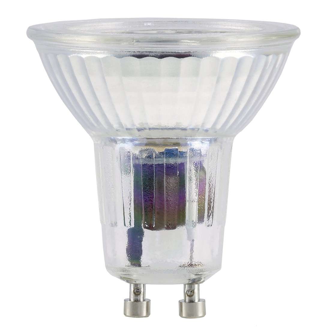 XAVAX LED-Lampe, GU10, 350lm ersetzt 50W, Refl. PAR16, Warmweiß, Glas, dimmbar