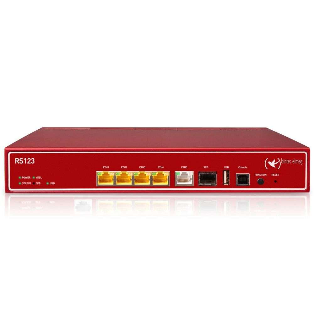 bintec elmeg bintec RS123, Professioneller Gigabit Ethernet Router