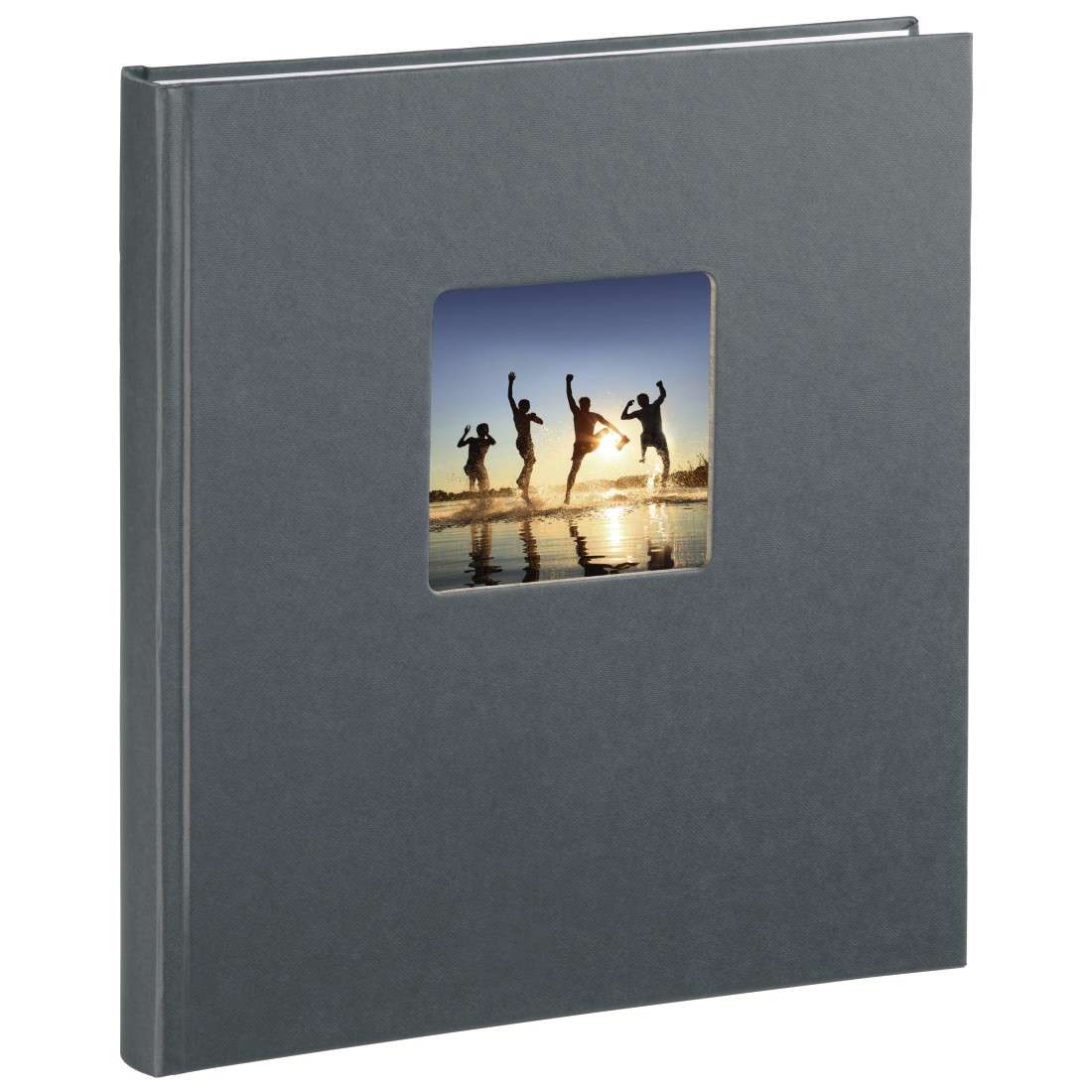 Buch-Album Fine Art, 29x32 cm, 50 weiße Seiten, Grau