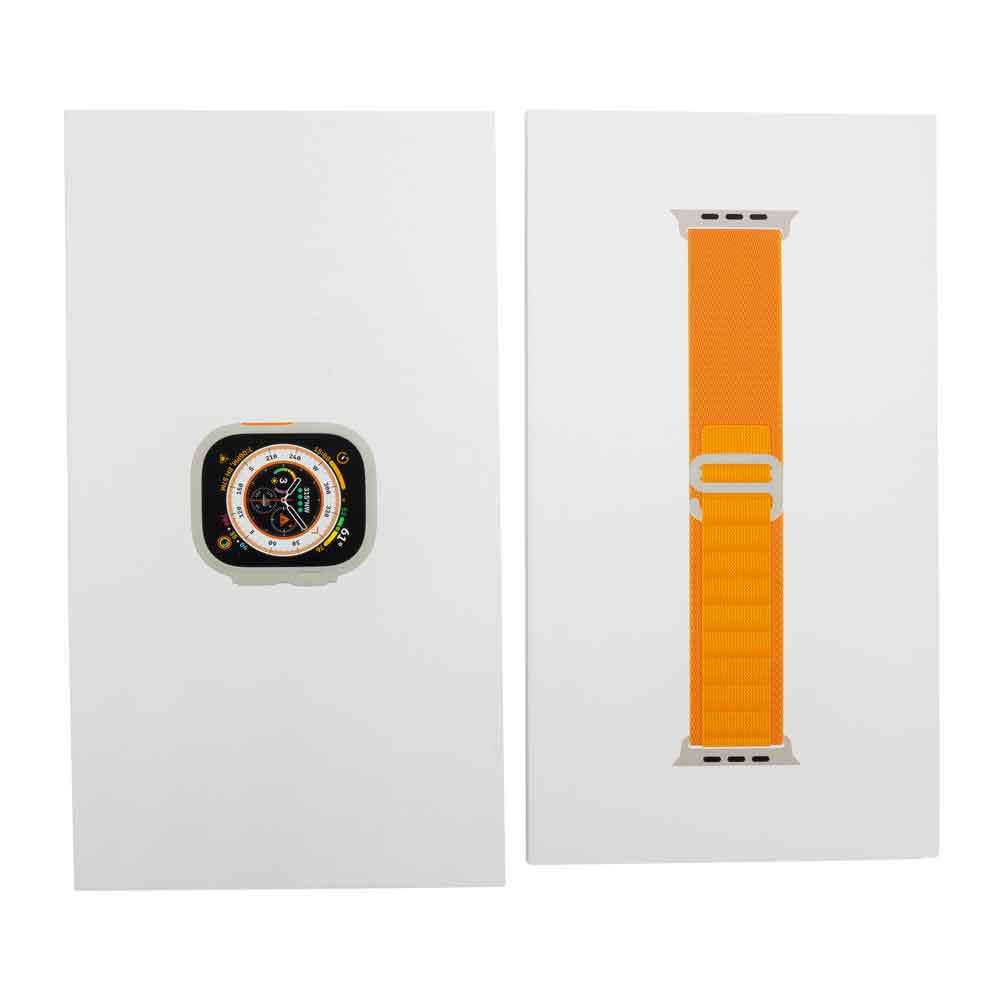 Apple Watch Ultra Titanium 49mm Cellular Orange Alpine Loop Small