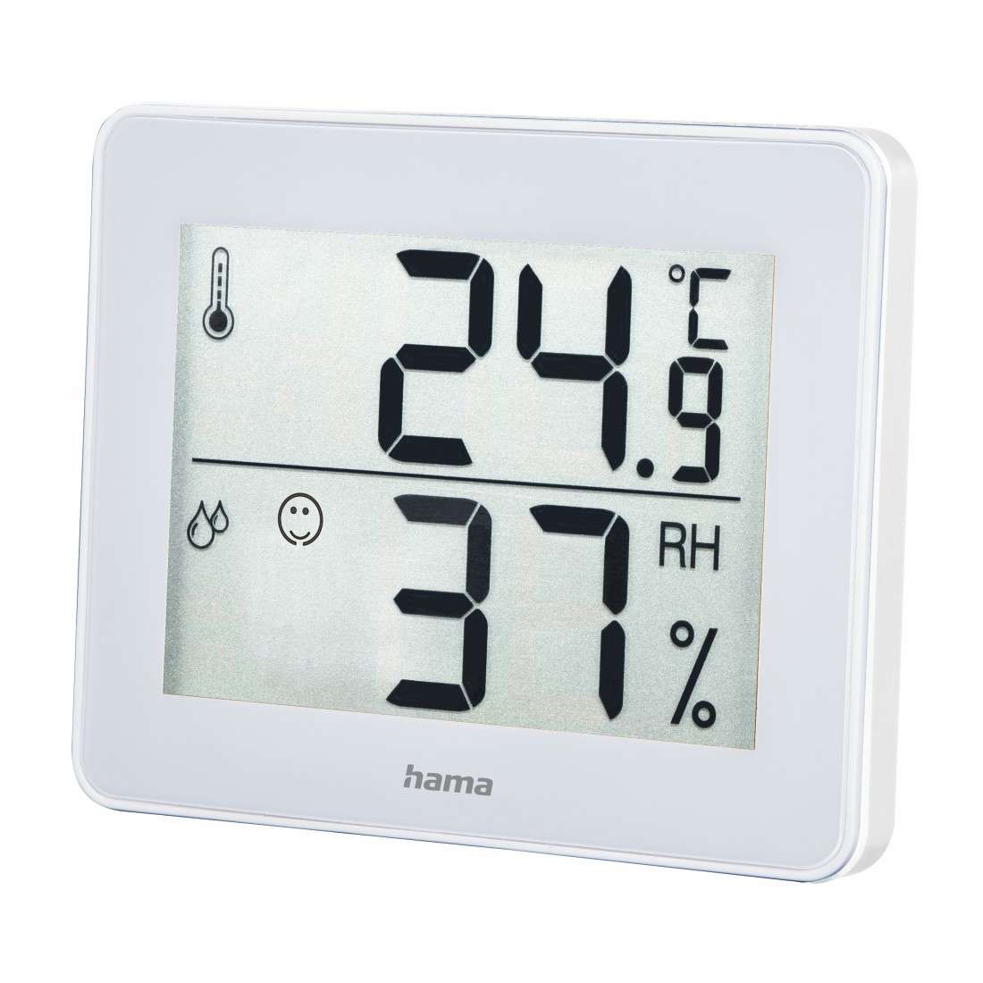 HAMA Thermo-/Hygrometer TH-130, Weiß
