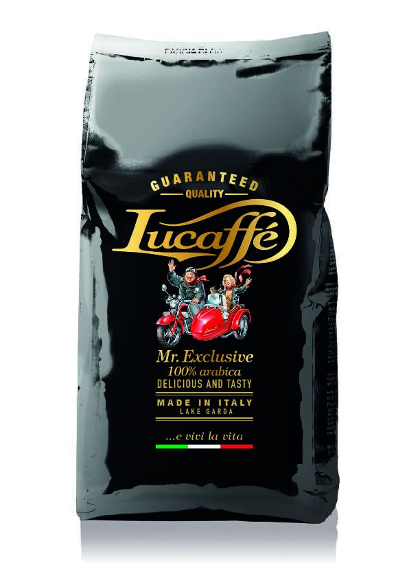 Lucaffe' LucaffeṀ MR. EXCLUSIVE 100% Arabica Kaffee ganze Bohnen 1kg