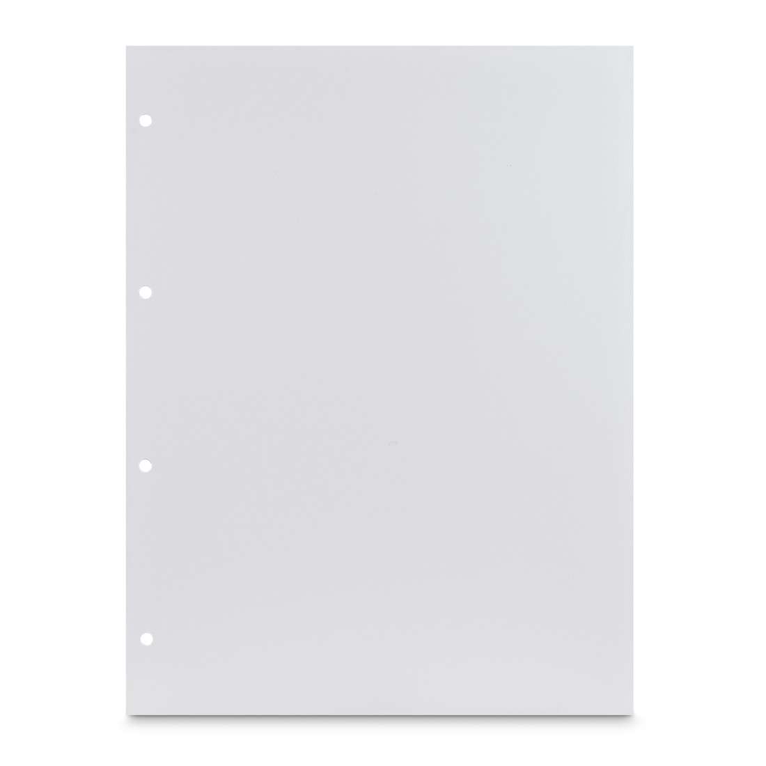 HAMA Fotokarton, 23,3x31 cm, gelocht, 25 Blatt, Weiß